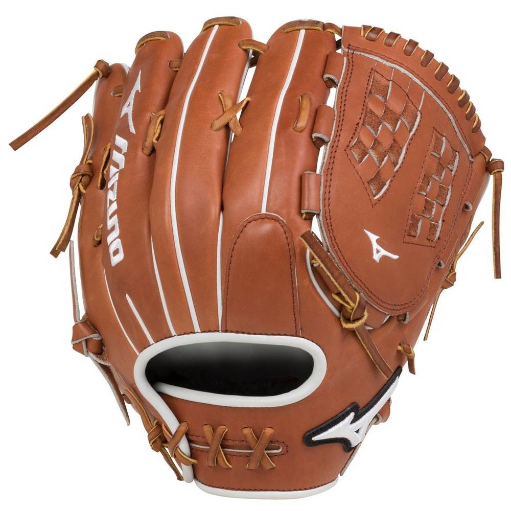 Womens Mizuno Pro Select Fastpitch 12.5" Softball Gloves Brown Philippines (FYDPEK164)